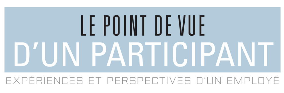 Point de vue d'un participant