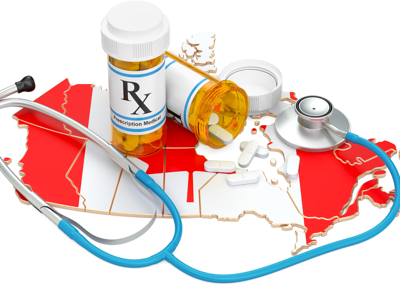 Canada avec des médicaments